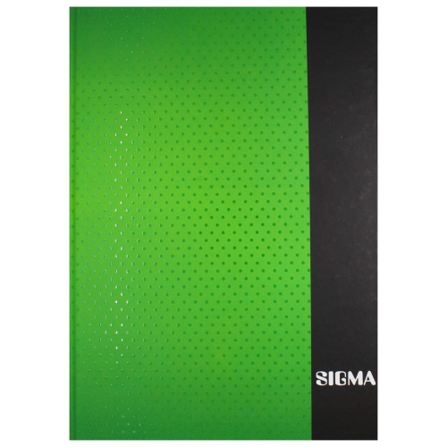 Блокнот Sigma А5 зелений 80 арк
